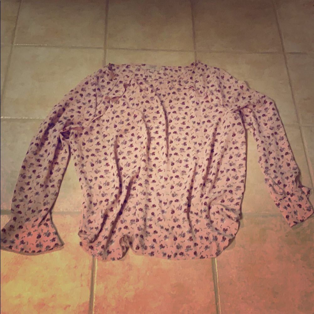 Light pink blouse